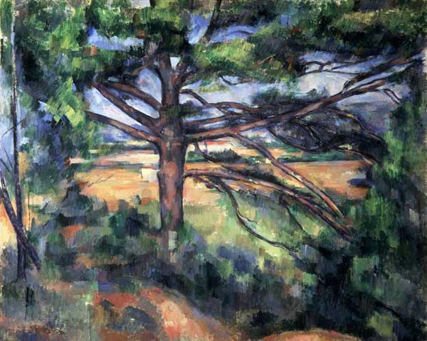 A big pine tree near Aix à Paul Cézanne