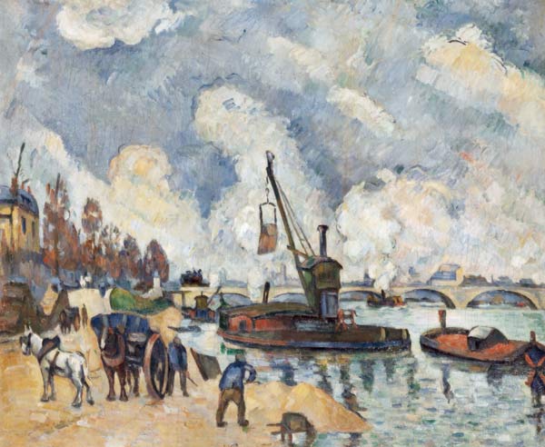 Quai de Bercy, Paris à Paul Cézanne