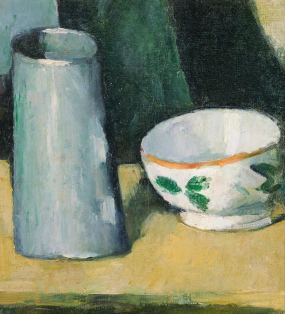 Bowl and Milk-Jug à Paul Cézanne
