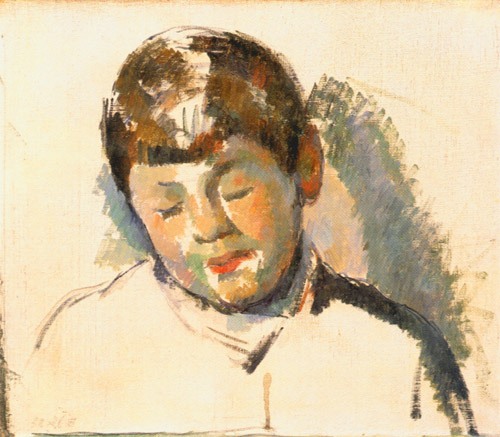 Croquis d'un portrait du fils de l'artiste à Paul Cézanne