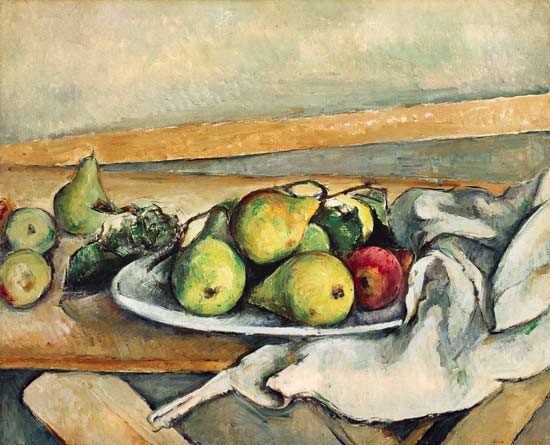 Still Life with Pears à Paul Cézanne