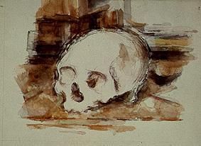 Étude d'une tête morte. à Paul Cézanne