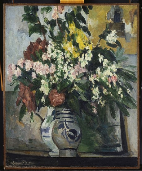 Two Vases of Flowers, c.1877 à Paul Cézanne