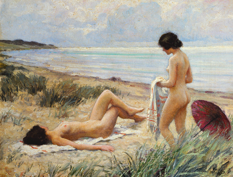 Summer on the Beach à Paul Fischer