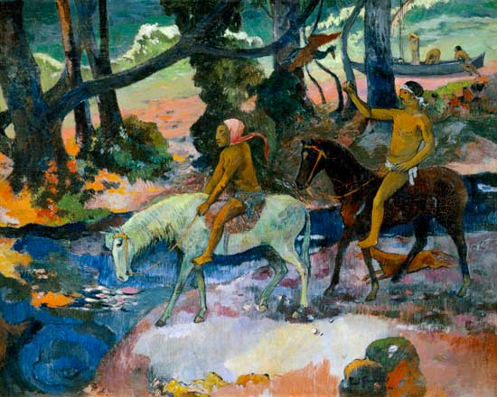Le gué à Paul Gauguin