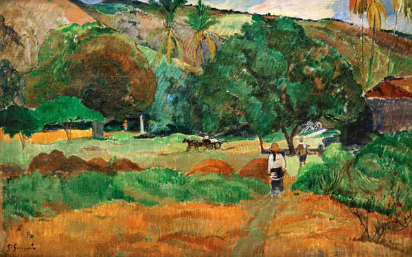 Le Vallon à Paul Gauguin