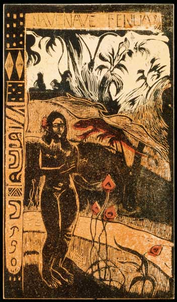 Nave Nave Fenua (Mongan, Korn-Feld, Joachim 14) à Paul Gauguin