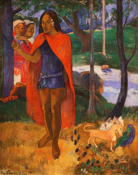 Le magicien des Hivaoa à Paul Gauguin