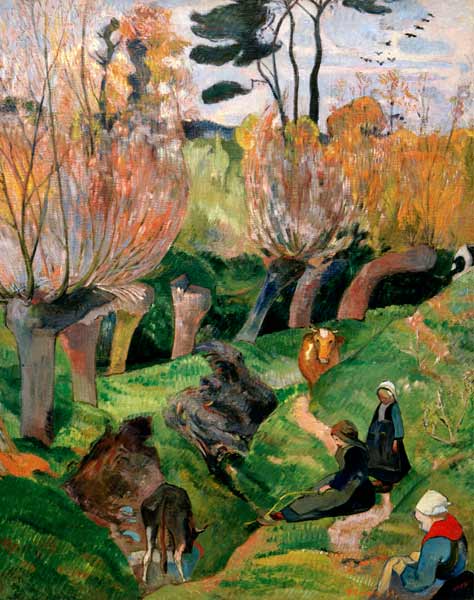 Les Saules à Paul Gauguin