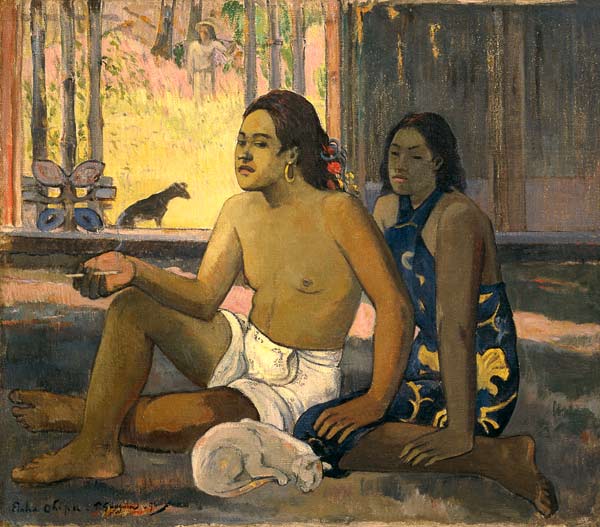 EIAHA OHIPA (ne pas travailler) à Paul Gauguin
