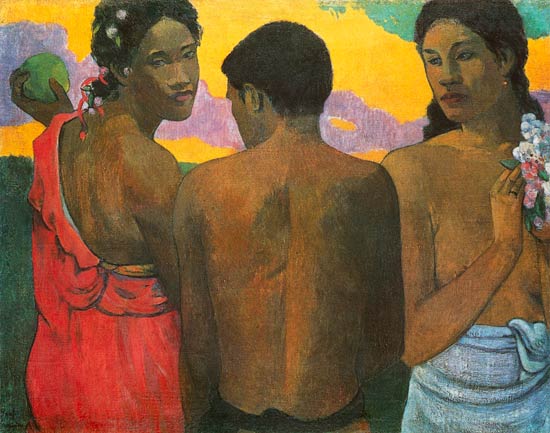 Indigènes de Tahiti à Paul Gauguin
