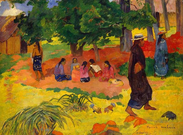 Taperaa Mahana à Paul Gauguin