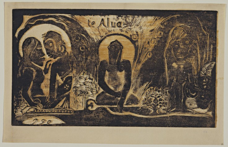 Te Atua (The Gods) From the Series "Noa Noa" à Paul Gauguin