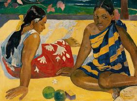 Femmes de Tahiti, ou sur la plage