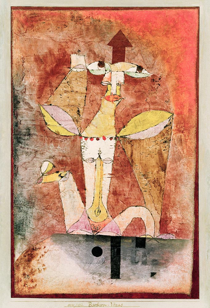 Barbaren-Venus, 1921. 132 à Paul Klee