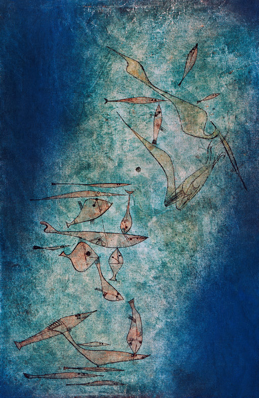 Image de poisson. à Paul Klee