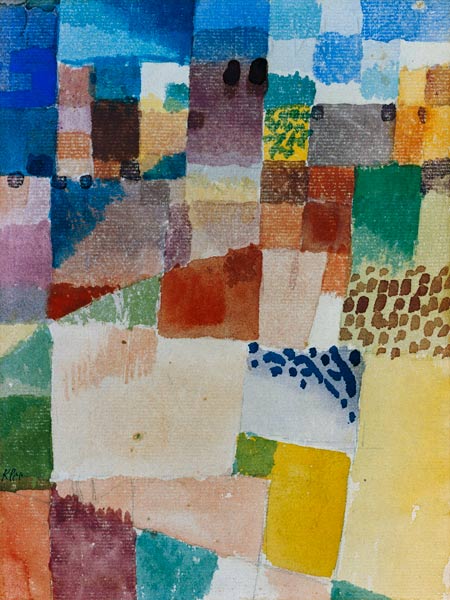 iamge d'Hammamet. à Paul Klee