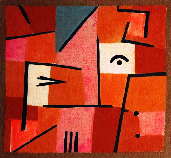 Pohled z červené 1937. à Paul Klee