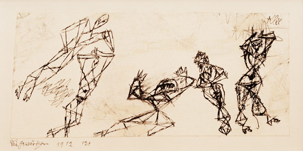 Die Gegenwaertigen, 1912, 124. à Paul Klee