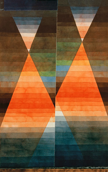 Doppelzelt, 1923.114. à Paul Klee