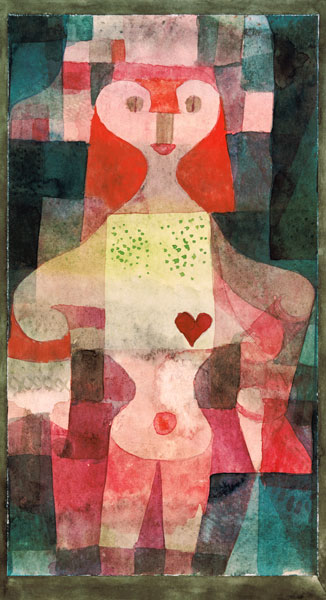 dame de coeur à Paul Klee