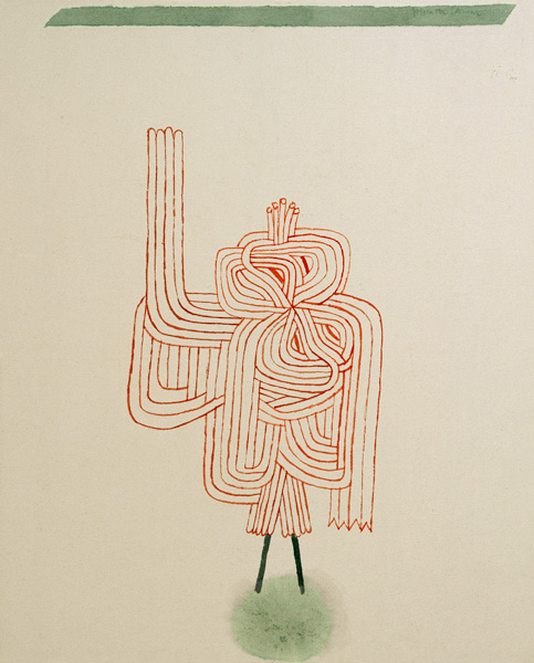 Gespenster-Schwur, 1930, 113 (V3). à Paul Klee