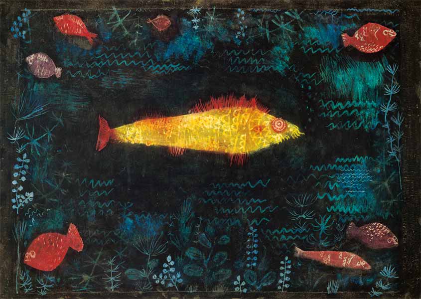 Le poisson doré. à Paul Klee