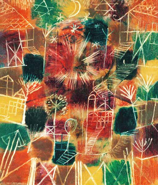Composition cosmique à Paul Klee