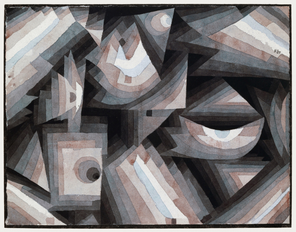 Crystal Gradation 1921 à Paul Klee