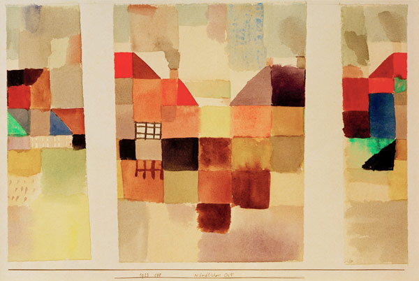 Noerdlicher Ort, 1923, 140. à Paul Klee