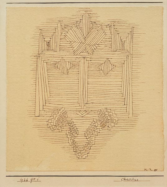 Christus, 1926, 71. à Paul Klee