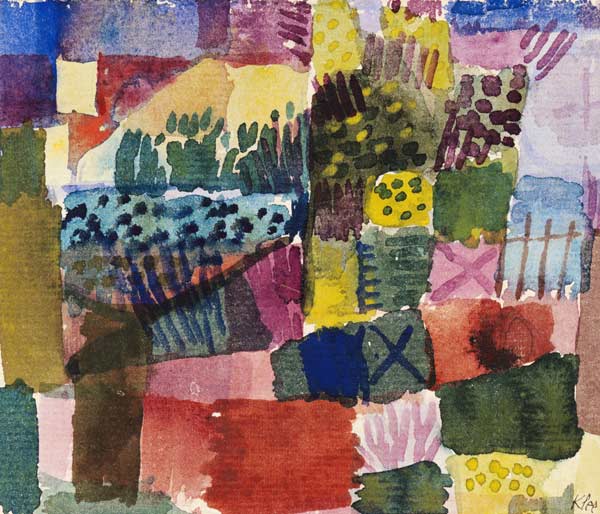 Jardin du sud à Paul Klee