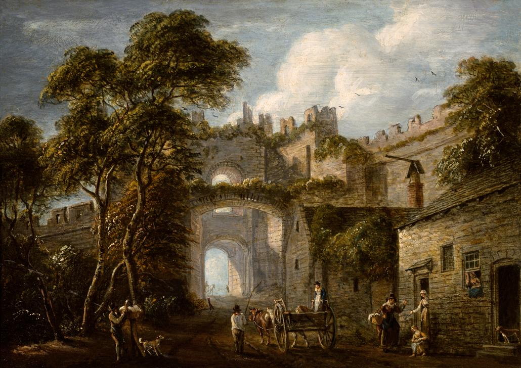 The Upper Gate, Conway” à Paul Sandby
