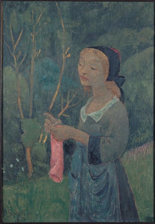 Girl with a Pink Stocking à Paul Serusier