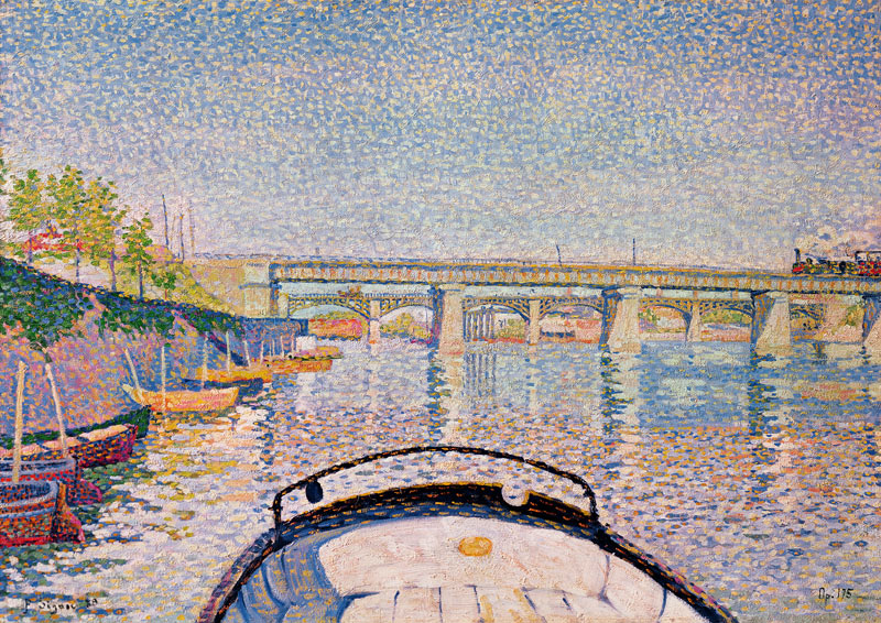 The Bridge at Asnieres à Paul Signac
