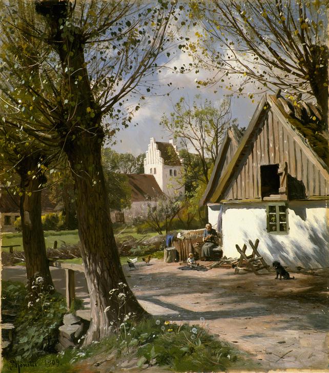 Summer in the Countryside à Peder Mønsted