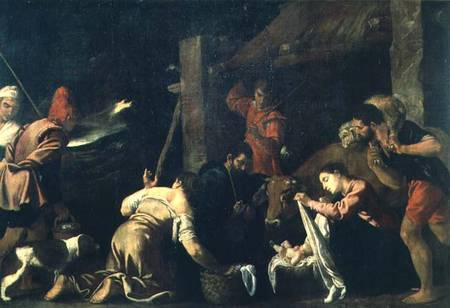 The Adoration of the Shepherds à Pedro Orrente
