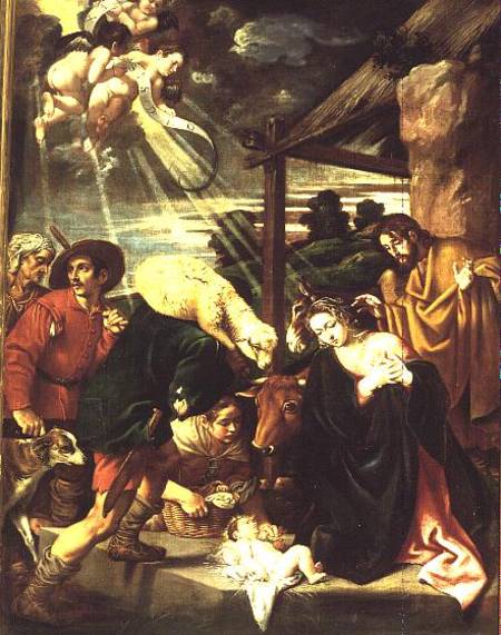 Adoration of the Shepherds à Pedro Orrente
