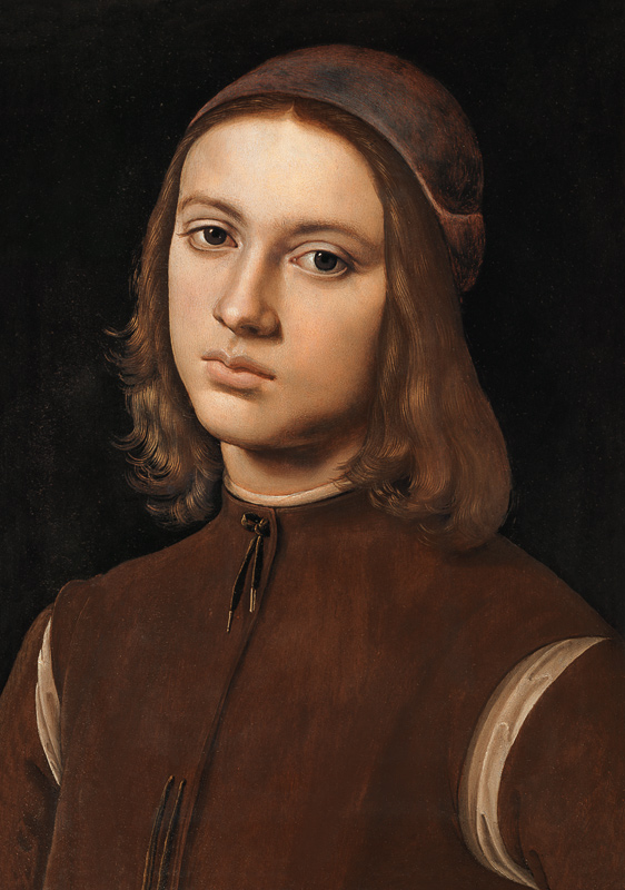 Bildnis eines Jungen à Pierto di Cristoforo Vanucci (alias Perugino ou le Perugin)