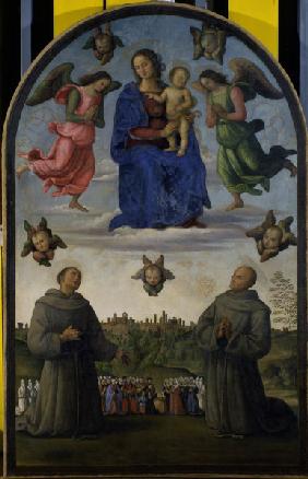 P.Perugino / Mary with Child & Saints