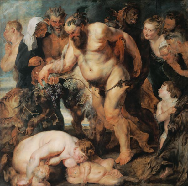 Le Silen trunkene à Peter Paul Rubens