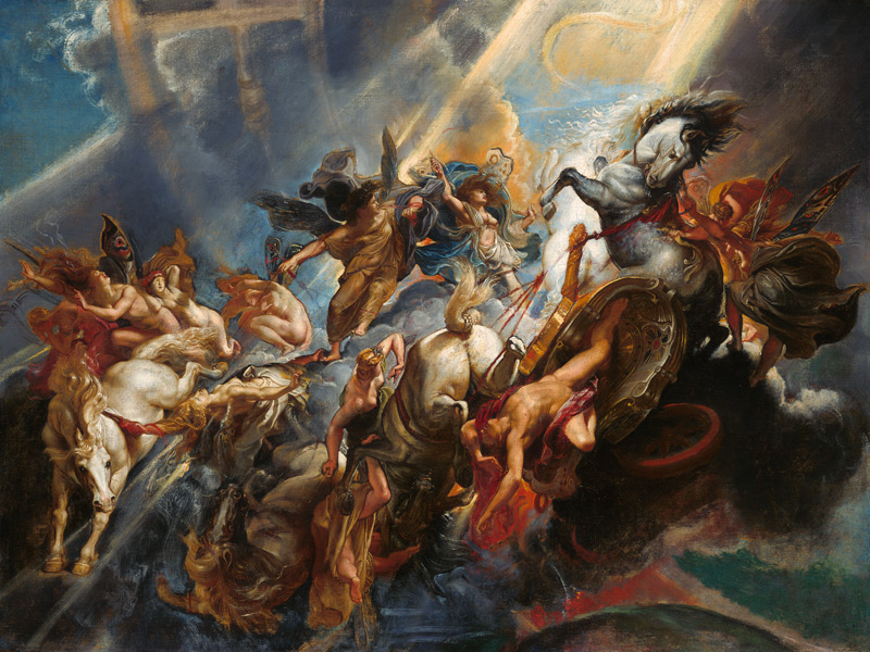 The Fall of Phaethon à Peter Paul Rubens