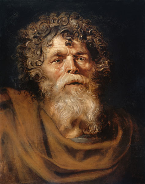 P.P.Rubens, Bärtiger alter Mann à Peter Paul Rubens