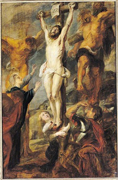 Christ Between the Two Thieves à Peter Paul Rubens