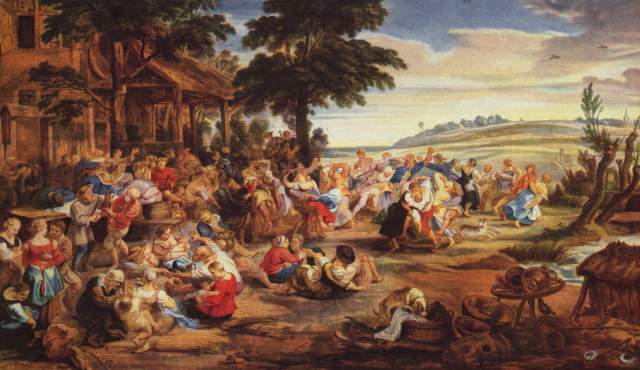 kermesse flamande à Peter Paul Rubens