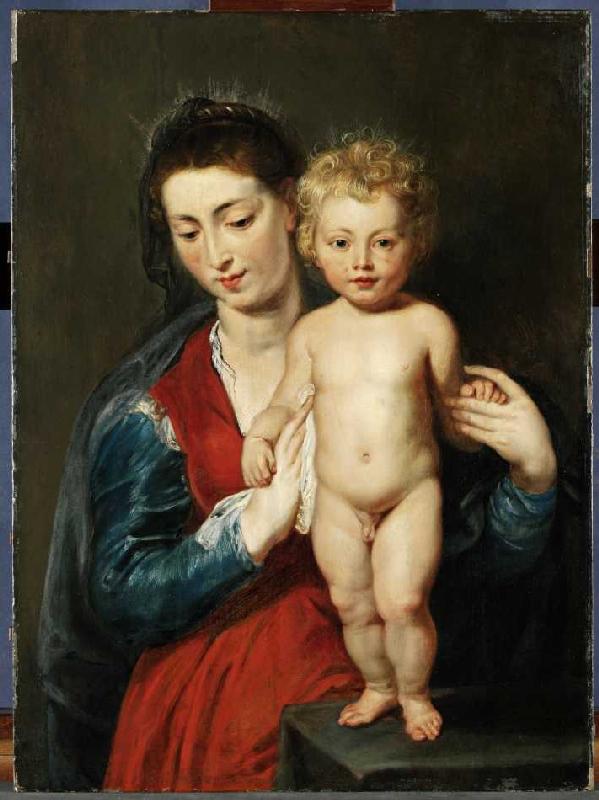 Madonna mit stehendem Kind. à Peter Paul Rubens