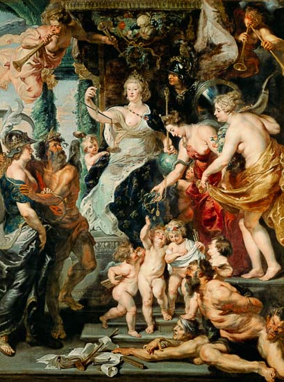 Cycle de Médicis : La régence heureuse. à Peter Paul Rubens