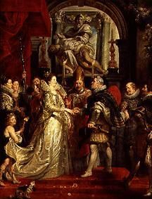 Cycle de Médicis : Le mariage par Prokuration, 5,10.1600 à Peter Paul Rubens