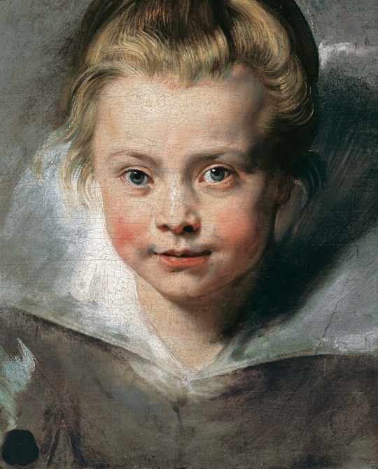 Portrait of Clara Serena Rubens à Peter Paul Rubens