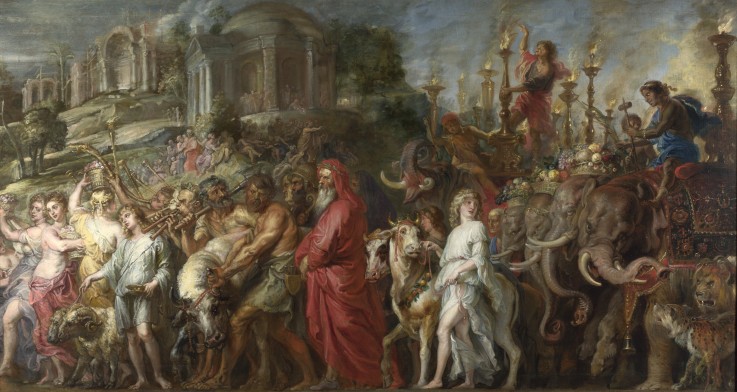 A Roman Triumph à Peter Paul Rubens